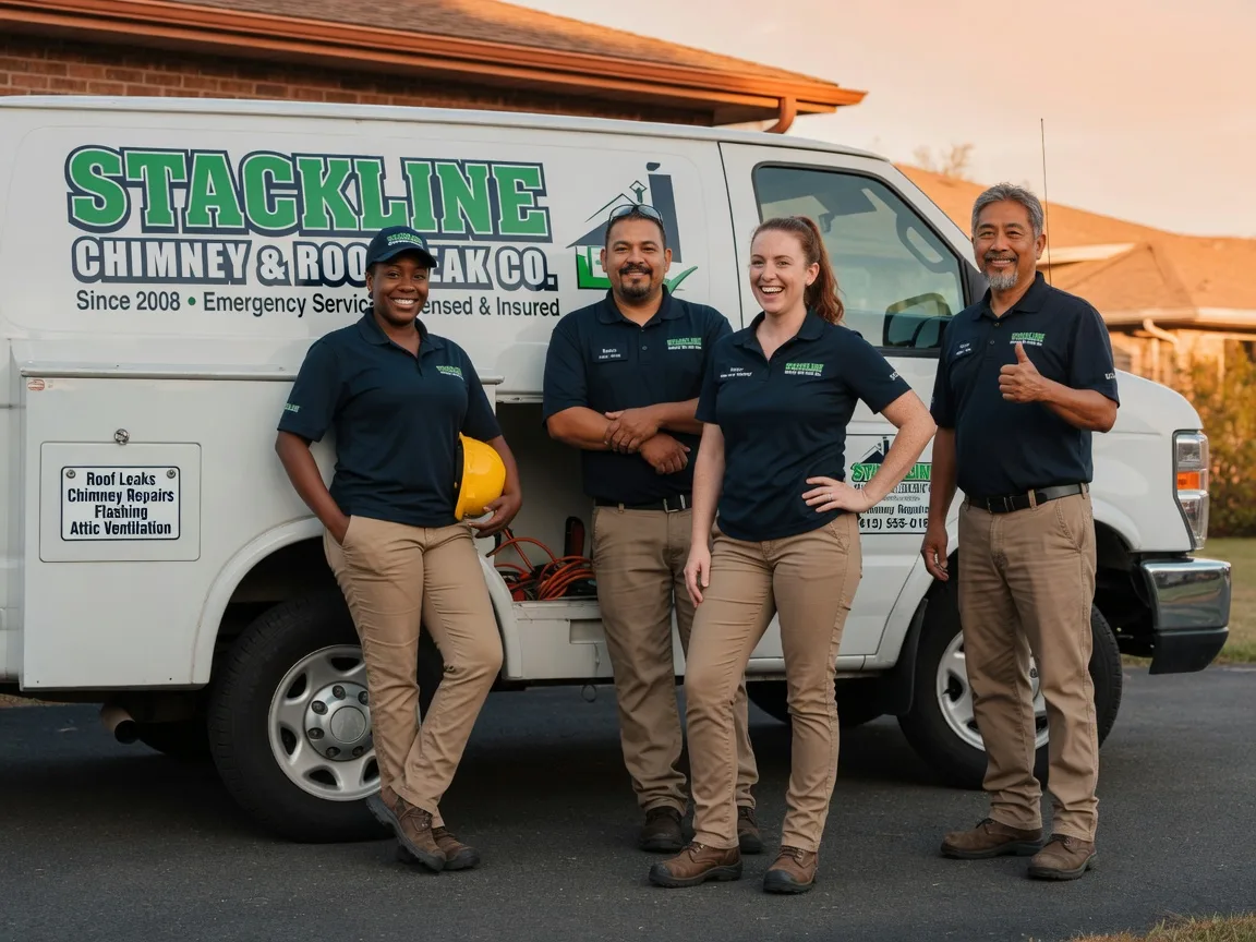 Chimney flashing repair company in Harborton, VA